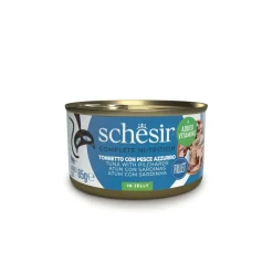 Schesir - Gelee thon / sardines chat 85 g Best