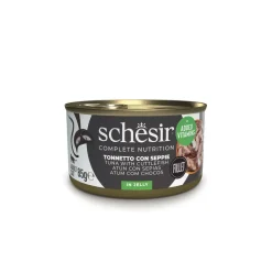Schesir - Gelee thon / seiche chat 85 g Hot