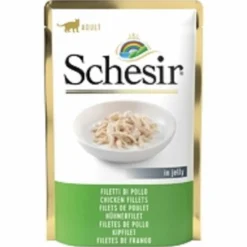 Schesir - Pâtée en gelée thon/poulet/crevettes chat (sachet 85g) - 85 g Discount