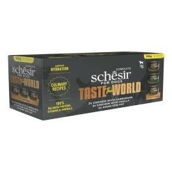 Schesir Alimentation Et Friandises | - - pack variété taste the world chien pâtée 6x150 g
