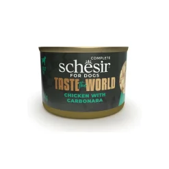 Schesir Alimentation Et Friandises | - Taste the world poulet carbonara chien 150 g
