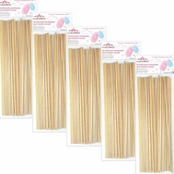 Scrapcooking - 125 bâtonnets pour barbe à papa Discount