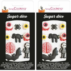 Scrapcooking Fête Et Anniversaire | - 18 décors sucrés horreur halloween