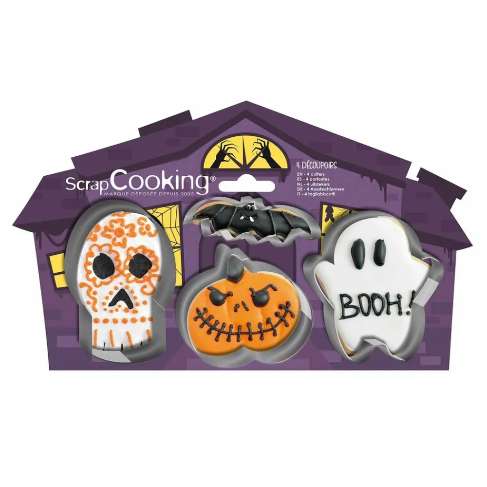 Scrapcooking - 4 emporte-pièces halloween Best