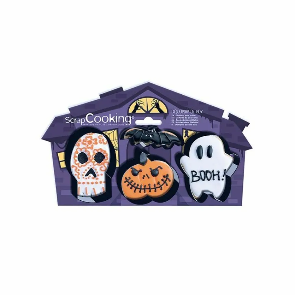 Scrapcooking - 4 emporte-pièces halloween Best