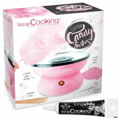 Scrapcooking Cuisine Et Arts De La Table | - Machine à barbe à papa + stylo de glaçage noir