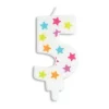 Scrapcooking Party - Bougie d'anniversaire chiffre 5 Clearance