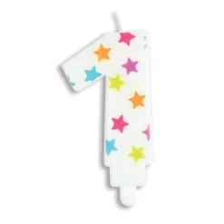 Scrapcooking Party Fête Et Anniversaire | - Bougie d'anniversaire chiffre 1