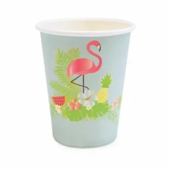 Scrapcooking Party Fête Et Anniversaire | - 24 gobelets en carton - summer - 25 cl