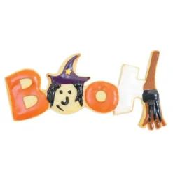 Scrapcooking Fête Et Anniversaire | - Seau 16 emporte-pièces à pâtisserie halloween + stylos alimentaires noir et blanc