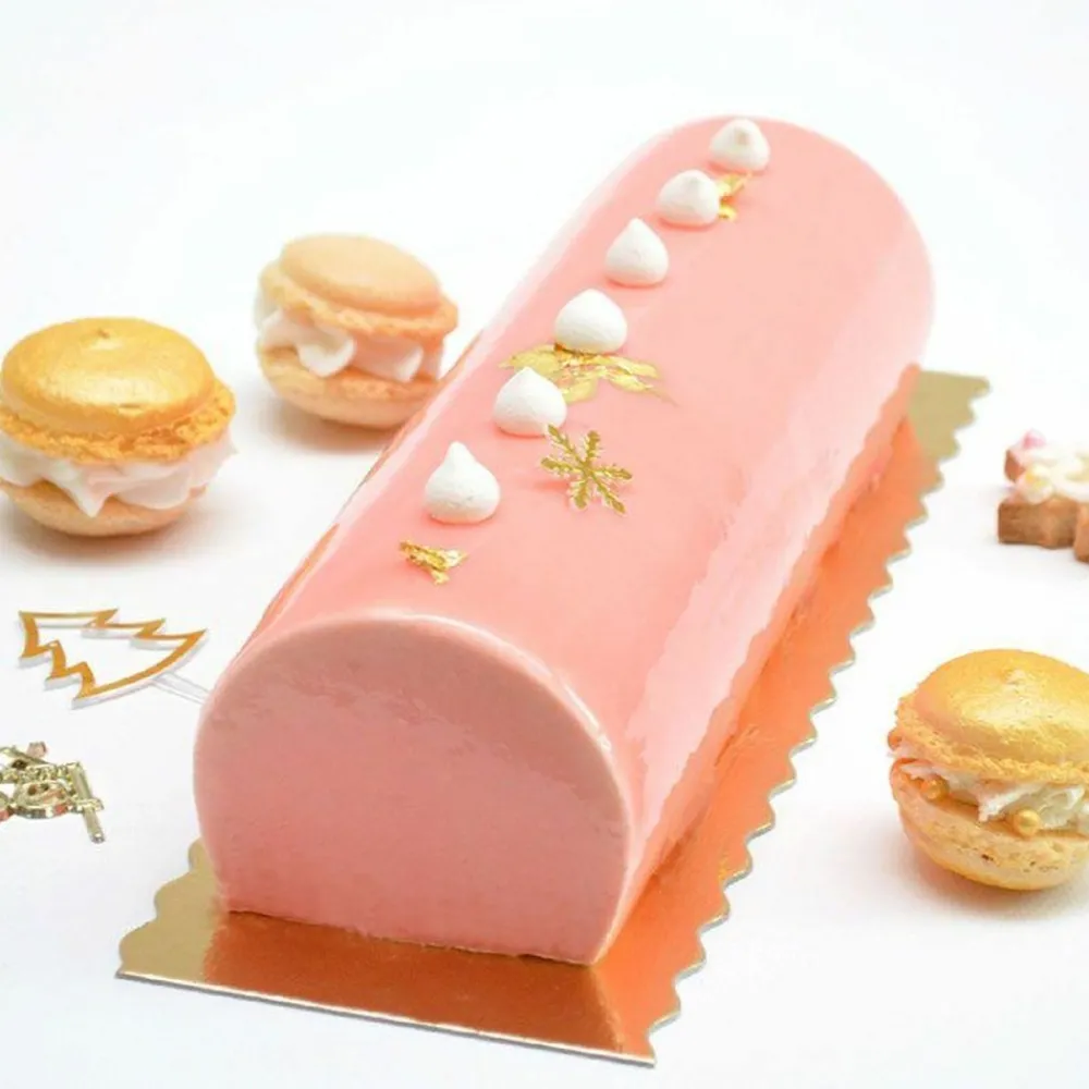 Scrapcooking - 25 supports carton pour bûche de noël 30 x 10 cm Discount