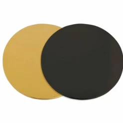 Scrapcooking - 18 supports à gâteaux ronds doré-noir ø 24 cm Clearance