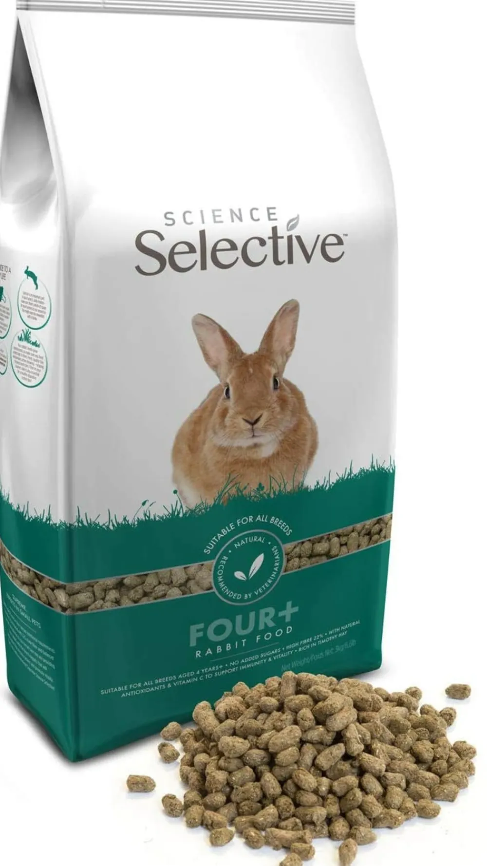 Selective - Aliment complet lapin 4+ - 3 kg Online
