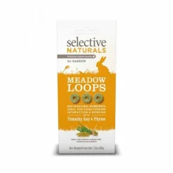 Selective Alimentation | - Friandises meadow loops lapins et rongeurs - 80 g