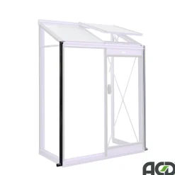 Serres Acd Prestige - Set de descentes d'eau en PVC noir pour serre ACD Prestige Clearance