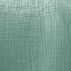 NA Set de 2 rideaux en gaze de coton vert amande. Tissu gaufré. 2x 135x240cm avec œillets Hot