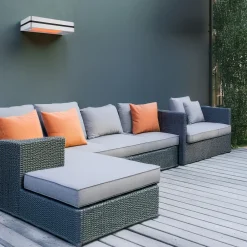 Sined - Chauffage de terrasse infrarouge argente 2000w caldo i box New