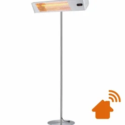 Sined Chauffage D’Extérieur | - Chauffage exterieur wifi 2000w 3 niveaux ip65 led app tuya