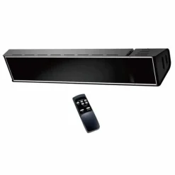 Sined - Chauffage infrarouge cristal noir caldo vetro nero 2000 Sale