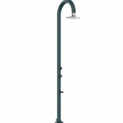 Sined Piscines Et Spas | - Douche alu grise led capteur lavepieds eau chaudefroide