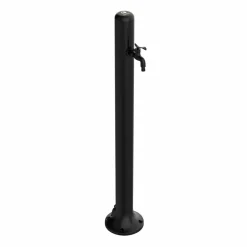 Sined Bassins Et Fontaines | - Fontaine de jardin noire en aluminium avec raccords pour montage facile
