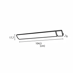 Sined - Radiateur infrarouge en ceramique 1500w black heat 1500 Clearance