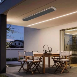 Sined - Riscalda i tuoi spazi con eleganza scegli il riscaldatore infrarossi 4000w design moderno e resist
