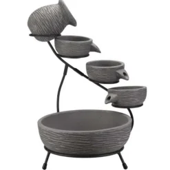 Smart Garden - Fontaine solaire cascade céramique poseidon Sale