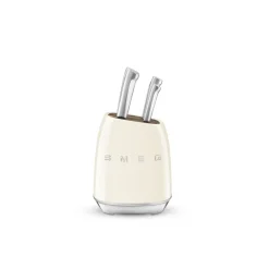 NA Smeg bloc de 6 couteaux crème - kbsf02cr Outlet