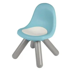Smoby - - chaise enfant bleue- extérieur et intérieur - h27cm - fabrication française Discount