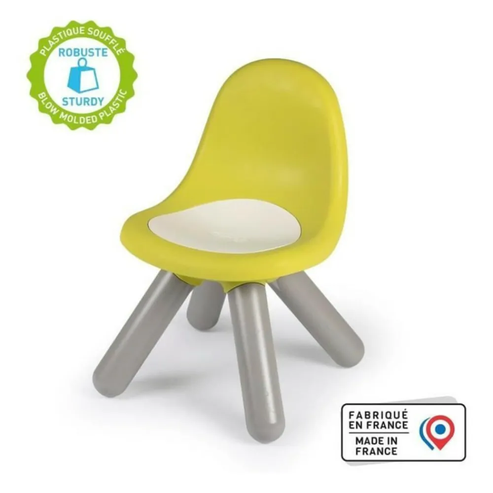 Smoby - - chaise enfant verte - extérieur et intérieur - h27cm - fabrication française Sale