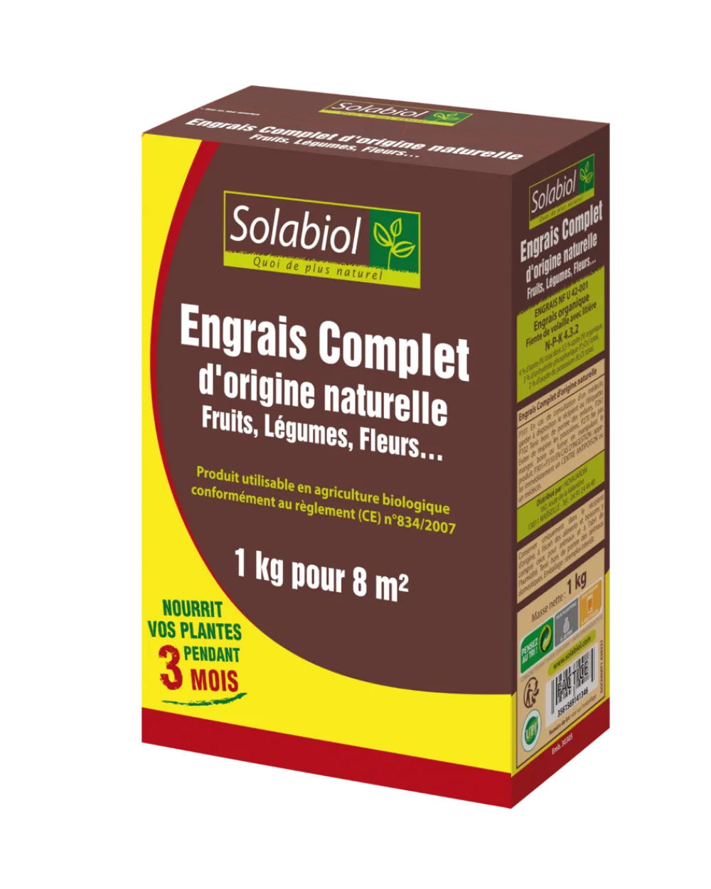 Solabiol - Engrais complet 1kg /nc - soconat1 Hot