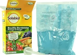 Solabiol Traitement Et Pulvérisation | - Sobb20800x2 - bouillie bordelaise - 2x800g - traitement mildiou - tavelure cloque - utilisable en agriculture biologique