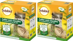 Solabiol Traitement Et Pulvérisation | - Socoprox2 - 2 pièges à chenilles processionnaires du pin - kit complet avec collier réglable - diamètre 55cm