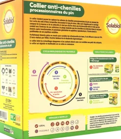 Solabiol Traitement Et Pulvérisation | - Socoprox2 - 2 pièges à chenilles processionnaires du pin - kit complet avec collier réglable - diamètre 55cm