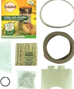 Solabiol Traitement Et Pulvérisation | - Socoprox2 - 2 pièges à chenilles processionnaires du pin - kit complet avec collier réglable - diamètre 55cm