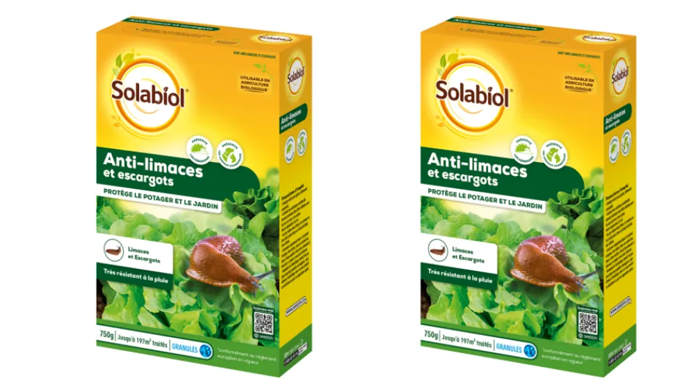 Solabiol Traitement Et Pulvérisation | - anti-limaces & escargots - 2x750g - granulés - résistant à la