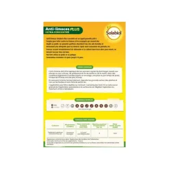 Solabiol - anti-limaces & escargots ultra concentrés - 750g - résistant à la pluie - grande surface de traitement solimaplus750 New