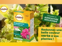 Solabiol - Soseq01 - sequestrene antichlorose 100g - action longue durée - fabriqué en france - utilisable en agriculture biologique Sale