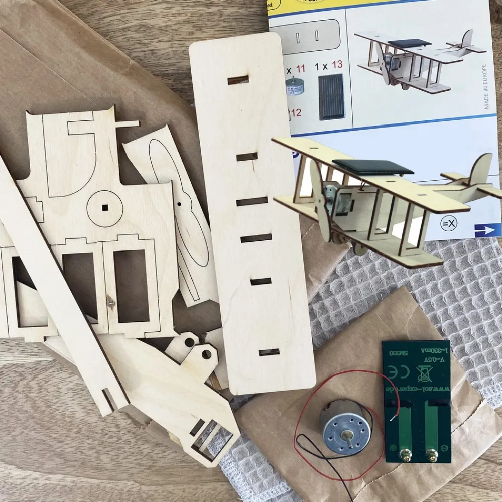 Sol-expert Group Enfants | - Maquette avion solaire à construire