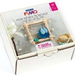 Staedtler Modelage Et Mosaique | - Coffret atelier modelage bijoux pâte polymère en bois flotté