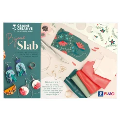 Staedtler - Coffret bijoux en pâte polymère - technique du slab New