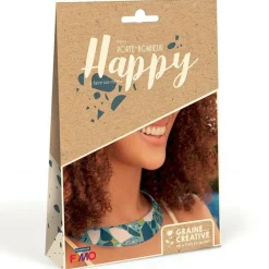 Staedtler - Coffret bijoux à faire soi-même en pâte polymère - happy New