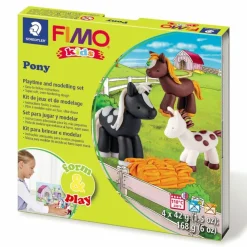 Staedtler - Coffret pâte polymère - poney Hot