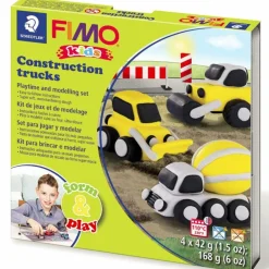 Staedtler - Coffret pâte polymère - camion et chantier New