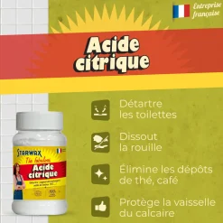 Starwax The Fabulous Huiles Et Produits D’Entretien | - Acide citrique 400gr Fabulous