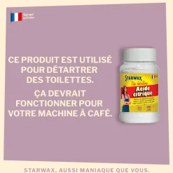 Starwax The Fabulous Huiles Et Produits D’Entretien | - Acide citrique 400gr Fabulous