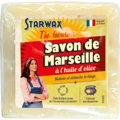 Starwax The Fabulous Huiles Et Produits D’Entretien | - Savon de marseille à l'huile d'olive cube 300gr Fabulous