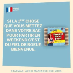 Starwax The Fabulous Huiles Et Produits D’Entretien | - Savon détachant au fiel de bœuf 100gr Fabulous