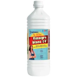 Starwax The Fabulous - Vinaigre 14 ° sans parfum 1 litre Best